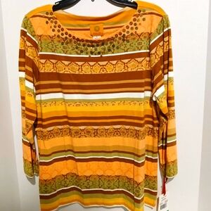 Ruby Rd. Long sleeve Top